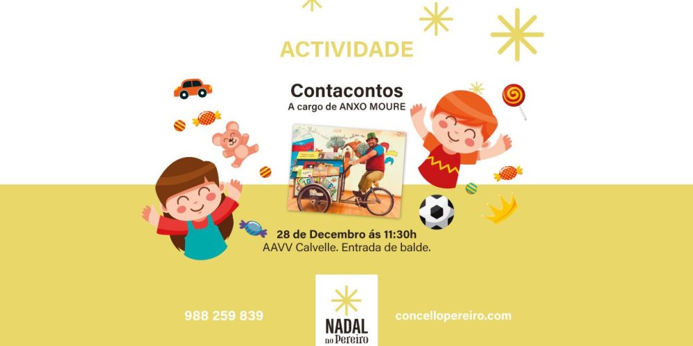 Contacontos, a cargo de Anxo Moure