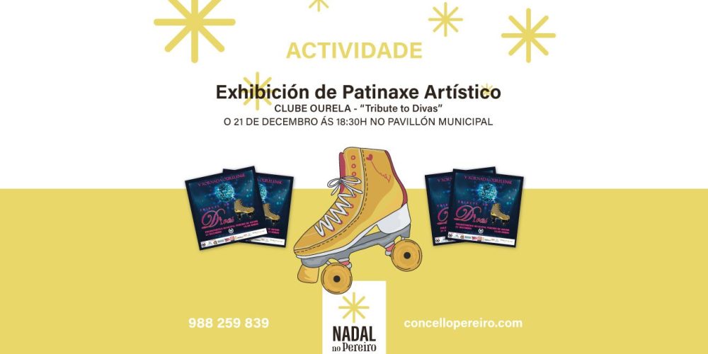 Exhibición de Patinaxe Artístico.
